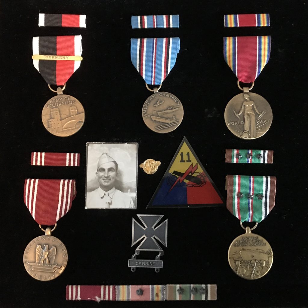 WWII soldier medals