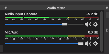 obs audio